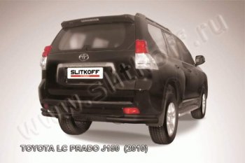 Уголки d76+d42 двойные Toyota Land Cruiser Prado J150 дорестайлинг (2009-2013)