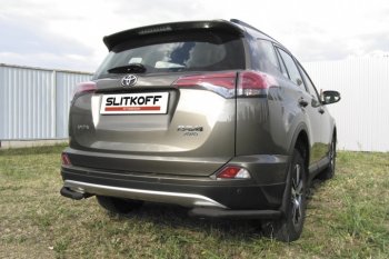 Уголки d57 Toyota (Тойота) RAV4 (рав)  XA40 (2015-2019) XA40 5 дв. рестайлинг