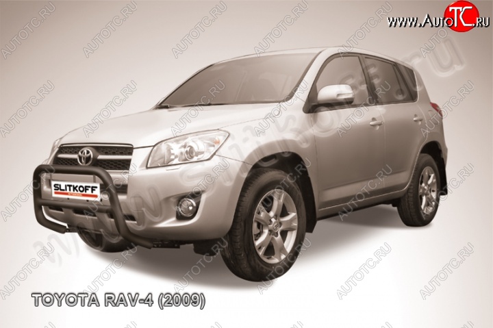 16 999 р. Кенгурятник d57 низкий Toyota RAV4 XA30 5 дв. 1-ый рестайлинг (2008-2010) (Цвет: серебристый)  с доставкой в г. Королёв