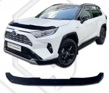 Дефлектор капота CA-Plastiс Toyota (Тойота) RAV4 (рав)  XA50 (2018-2025) XA50 5 дв. дорестайлинг