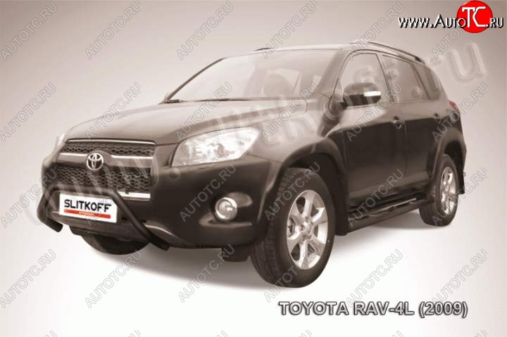 15 999 р. Кенгурятник d57 мини Toyota RAV4 XA30 5 дв. удлиненный 1-ый рестайлинг (2009-2010) (Цвет: серебристый)  с доставкой в г. Королёв