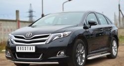 26 999 р. Широкая защита порогов SLITKOFF Toyota Venza GV10 рестайлинг (2012-2016)  с доставкой в г. Королёв. Увеличить фотографию 3