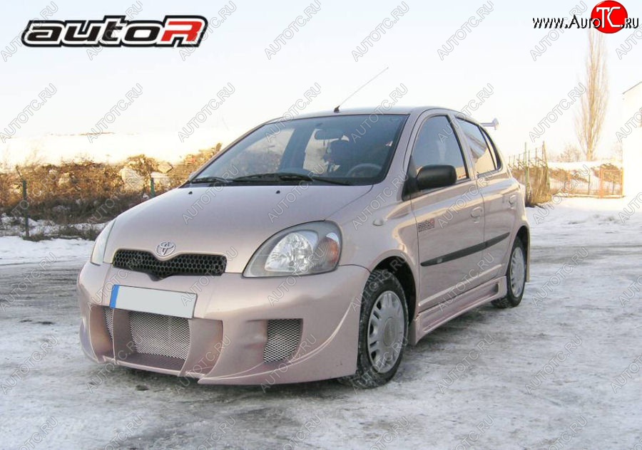 24 999 р. Передний бампер EVO Toyota Yaris XP10 хэтчбэк 5 дв. (1999-2005)  с доставкой в г. Королёв