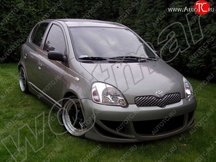 24 999 р. Передний бампер R1 Toyota Yaris XP10 хэтчбэк 5 дв. (1999-2005)  с доставкой в г. Королёв