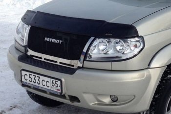 12 499 р. Решетка радиатора CrTuning Уаз Патриот 3163 5 дв. дорестайлинг (2005-2013) (Сетка черная, С надписью PATRIOT)  с доставкой в г. Королёв. Увеличить фотографию 7