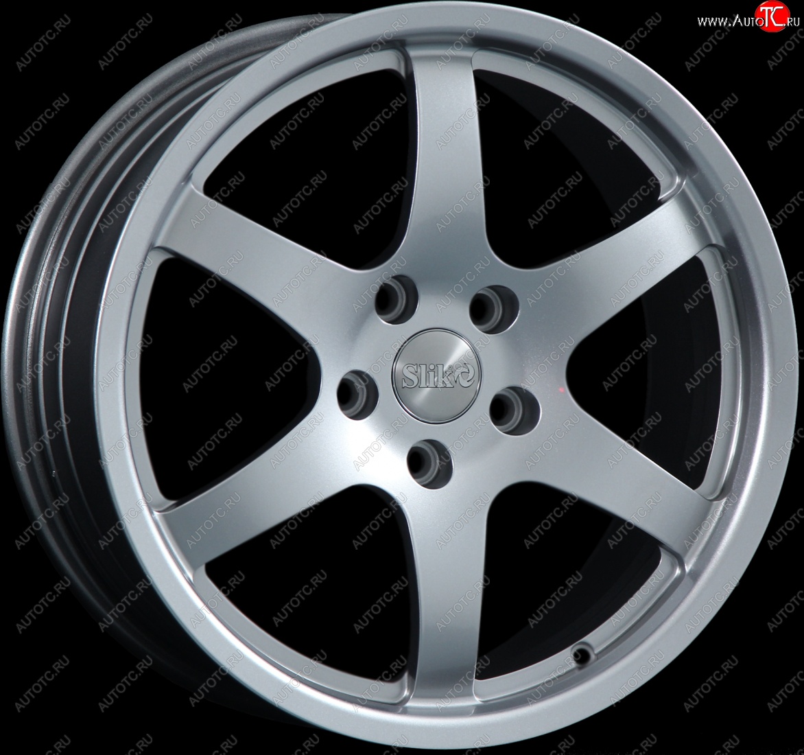 14 399 р. Кованый диск Slik classik R17x7.5 Серебристый светлый (S16) 7.5x17 Nissan Qashqai 2 J11 рестайлинг (2017-2022) 5x114.3xDIA66.1xET40.0 (Цвет: S16)