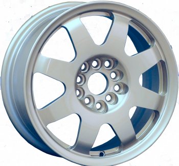 14 199 р. Кованый диск Slik Classic Sport L-181S 6.5x15 Toyota Vios хэтчбек (2005-2007) 4x100.0xDIA54.1xET45.0 (Серебристый светлый (S16)). Увеличить фотографию 1