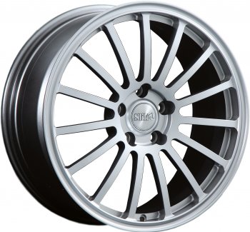 27 399 р. Кованый диск Slik Classic L-810 8.5x18 Hyundai Equus (2009-2016) 5x114.3xDIA67.1xET45.0 (Серебристый светлый (S16)). Увеличить фотографию 1