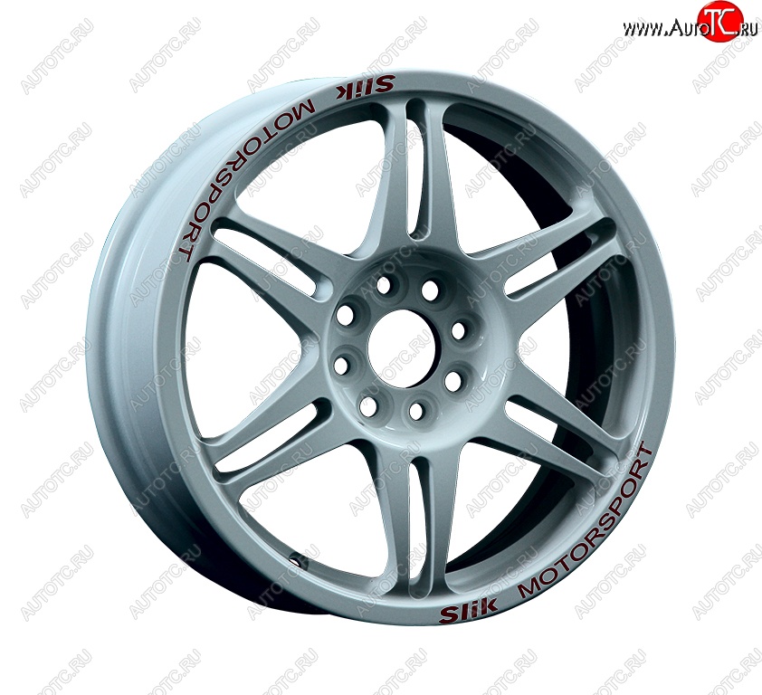 14 199 р. Кованый диск Slik Classic Sport L-152S 5.5x15 Renault Fluence дорестайлинг (2010-2012) 5x114.3xDIA66.1xET43.0 (Серебристый светлый (S16))