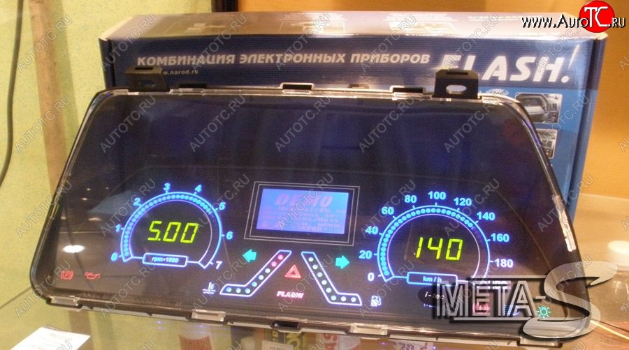 8 499 р. Приборная панель Flash Lite Лада 2115 (1997-2012)  с доставкой в г. Королёв