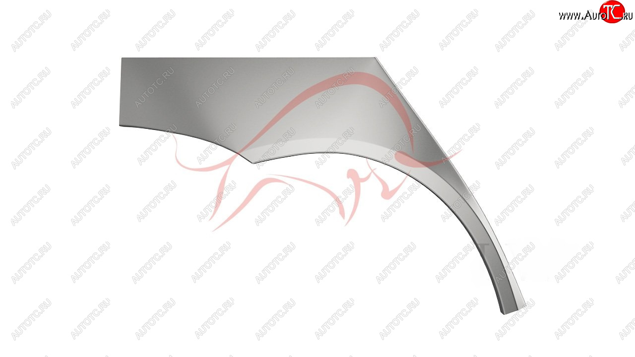 2 189 р. Правая задняя ремонтная арка (внешняя) Wisentbull Лада Приора 2170 седан дорестайлинг (2007-2014)  с доставкой в г. Королёв