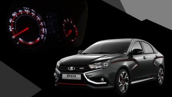 62 999 р. Приборная панель Ferrum GF 940 SPORT Edition Лада Веста Кросс 2180 седан дорестайлинг (2018-2022) (С кожаным щитком (строчка красная))  с доставкой в г. Королёв. Увеличить фотографию 5