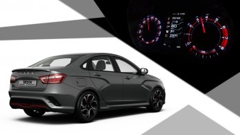 62 999 р. Приборная панель Ferrum GF 940 SPORT Edition Лада Веста Кросс 2180 седан дорестайлинг (2018-2022) (С кожаным щитком (строчка красная))  с доставкой в г. Королёв. Увеличить фотографию 8