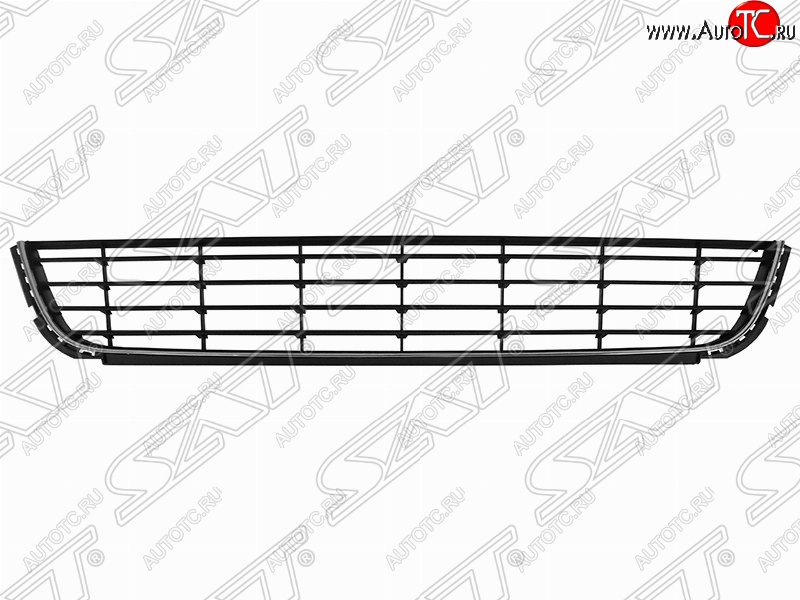 1 599 р. Решётка в передний бампер (с хром молдингом) 5D SAT Volkswagen Golf 6 хэтчбэк 5 дв. (2008-2014)  с доставкой в г. Королёв