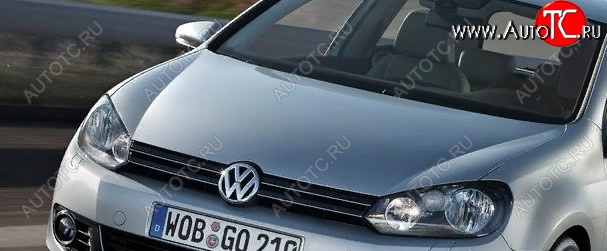 12 999 р. Металлический капот SIGNEDA Volkswagen Golf 6 хэтчбэк 5 дв. (2008-2014) (неокрашенный)  с доставкой в г. Королёв