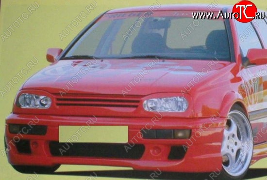 25 899 р. Передний бампер Rieger Volkswagen Golf 3 (1991-1998)  с доставкой в г. Королёв