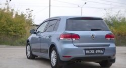 1 199 р. Защитная накладка на задний бампер RA  Volkswagen Golf  6 (2008-2014) хэтчбэк 5 дв.  с доставкой в г. Королёв. Увеличить фотографию 2