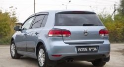 799 р. Реснички на фонари RA Volkswagen Golf 6 хэтчбэк 5 дв. (2008-2014) (Неокрашенные)  с доставкой в г. Королёв. Увеличить фотографию 2