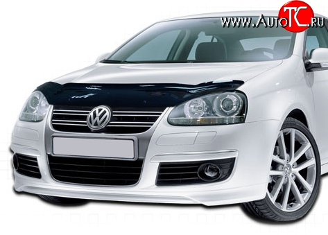 4 599 р. Дефлектор капота NovLine (седан) Volkswagen Jetta A6 седан дорестайлинг (2011-2015)  с доставкой в г. Королёв