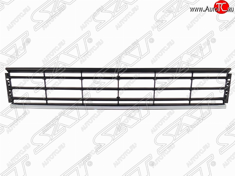 1 799 р. Решетка в передний бампер (с хромом) SAT  Volkswagen Passat  B7 (2010-2015) седан  с доставкой в г. Королёв