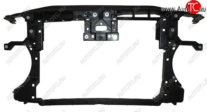 6 999 р. Рамка радиатора (телевизор) (бензин) SAT  Volkswagen Passat  B7 (2010-2015) седан, универсал (Неокрашенная)  с доставкой в г. Королёв