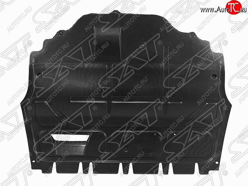 1 779 р. Защита двигателя SAT (пластик)  Volkswagen Polo  5 (2009-2020) седан дорестайлинг, хэтчбек дорестайлинг, седан рестайлинг, хэтчбек рестайлинг  с доставкой в г. Королёв