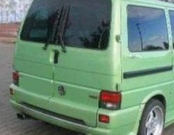 5 399 р. Лип спойлер Распашонка Volkswagen Transporter T4 дорестайлинг (1990-1996) (Неокрашенный)  с доставкой в г. Королёв. Увеличить фотографию 2