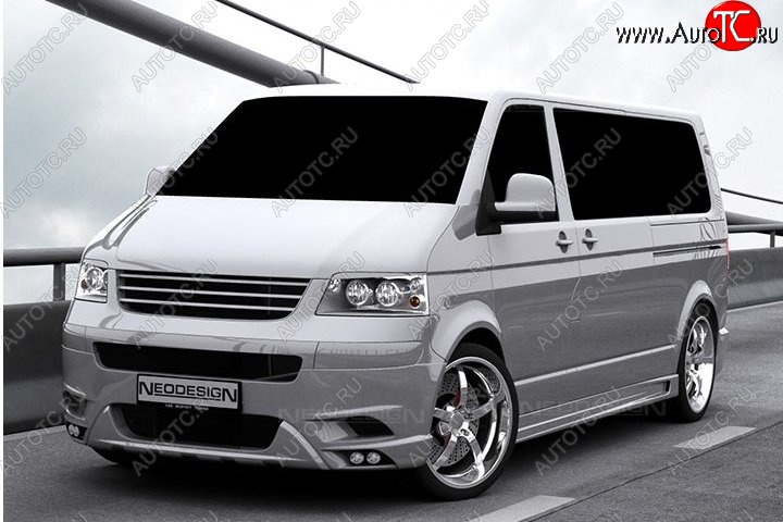 39 949 р. Передний бампер Neodesign Volkswagen Transporter T5 дорестайлинг (2003-2009)  с доставкой в г. Королёв