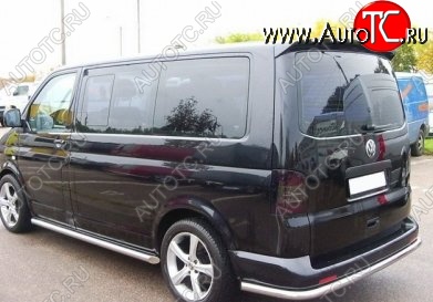 6 249 р. Лип спойлер CT Volkswagen Transporter T5 дорестайлинг (2003-2009) (Неокрашенный)  с доставкой в г. Королёв