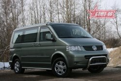 Защита переднего бампера Souz-96 (d60) Volkswagen Transporter T5 рестайлинг (2009-2015)