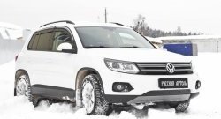 1 199 р. Зимняя заглушка решетки переднего бампера (Track & Field) РА Volkswagen Tiguan NF рестайлинг (2011-2017)  с доставкой в г. Королёв. Увеличить фотографию 4