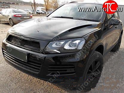 26 249 р. Пластиковый капот HAMANN STYLE Volkswagen Touareg NF дорестайлинг (2010-2014) (Неокрашенный)  с доставкой в г. Королёв