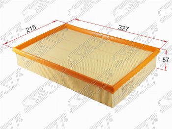 Фильтр воздушный двигателя SAT (327х215х57 mm)  S60  RS,RH седан, S80  TS седан, V70, XC70