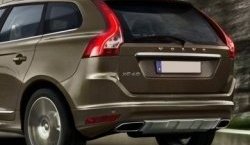 3 599 р. Накладка на крышку багажника СТ Volvo XC60 (2017-2022)  с доставкой в г. Королёв. Увеличить фотографию 2