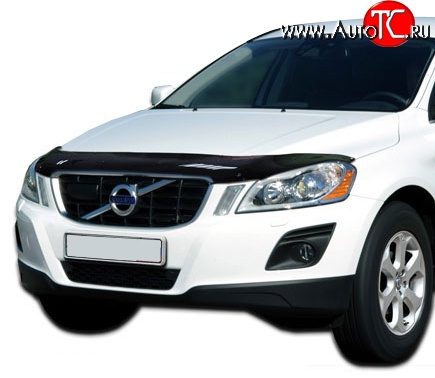 2 999 р. Дефлектор капота NovLine Volvo XC60  дорестайлинг (2008-2013)  с доставкой в г. Королёв