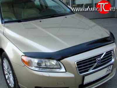 3 199 р. Дефлектор капота NovLine Volvo XC70 дорестайлинг (2007-2013)  с доставкой в г. Королёв